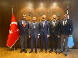 The Chairman of the Board of Directors of our Company Mr.Ali TANRIVERDI's visit to IDMID