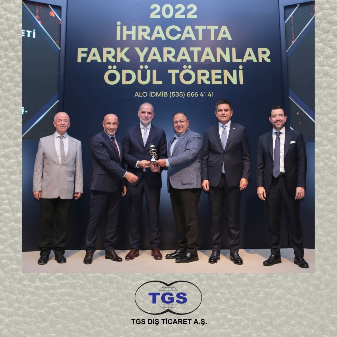 TGS riceve il 4º Premio Platino del 2022 da İDMİB
